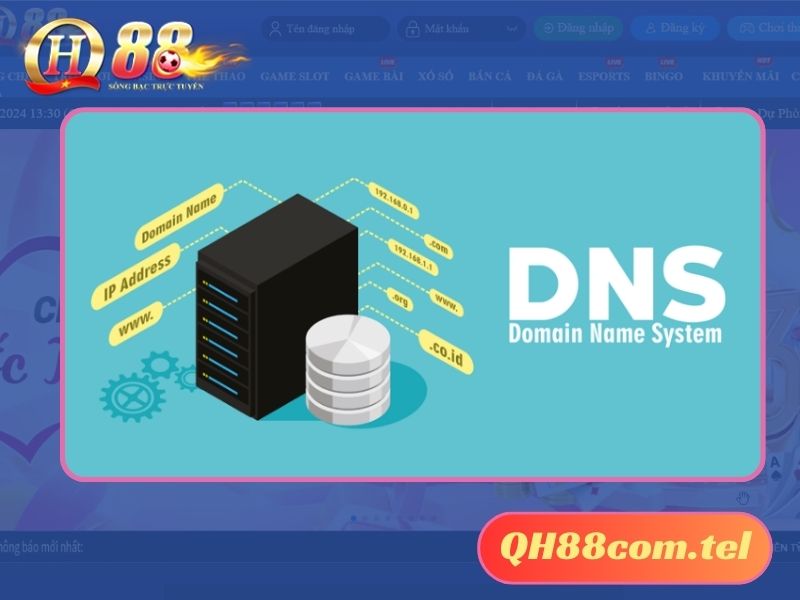 Cách chống hack DNS QH88